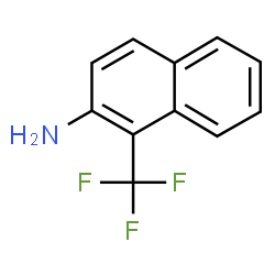 ChemSpider 2D Image | 1-(Trifluoromethyl)-2-naphthalenamine | C11H8F3N