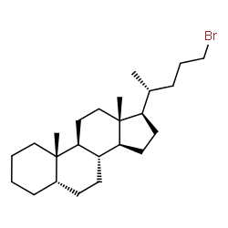 ChemSpider 2D Image | (5beta)-24-Bromocholane | C24H41Br