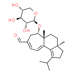 ChemSpider 2D Image | Erinacine A | C25H36O6