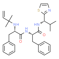 ChemSpider 2D Image | virenamide B | C30H38N4O2S