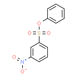 ChemSpider 2D Image | Phenyl 3-nitrobenzenesulfonate | C12H9NO5S