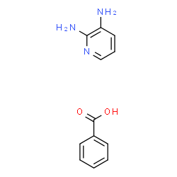 ChemSpider 2D Image | 2,3-Pyridinediamine benzoate (1:1) | C12H13N3O2
