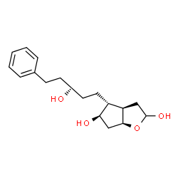 ChemSpider 2D Image | Latanoprost Lactol | C18H26O4