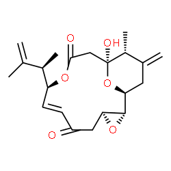 ChemSpider 2D Image | amphidinolide O | C21H28O6