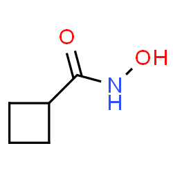 ChemSpider 2D Image | N-Hydroxycyclobutanecarboxamide | C5H9NO2