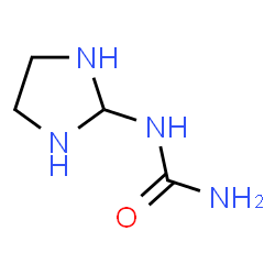 ChemSpider 2D Image | 1-(2-Imidazolidinyl)urea | C4H10N4O