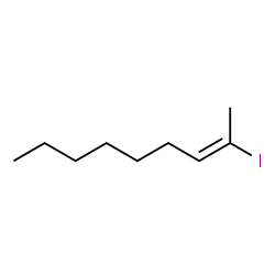 ChemSpider 2D Image | (2E)-2-Iodo-2-nonene | C9H17I
