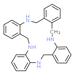 ChemSpider 2D Image | 5,6,11,12,17,18,23,24-Octahydrotetrabenzo[b,f,j,n][1,4,8,13]tetraazacyclohexadecine | C28H28N4