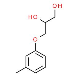 ChemSpider 2D Image | 1,2-Propanediol, 3- (m-tolyloxy)- | C10H14O3