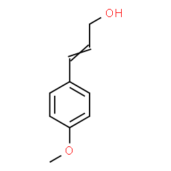 ChemSpider 2D Image | 3-(4-Methoxyphenyl)-2-propen-1-ol | C10H12O2
