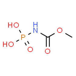 ChemSpider 2D Image | (Methoxycarbonyl)phosphoramidic acid | C2H6NO5P