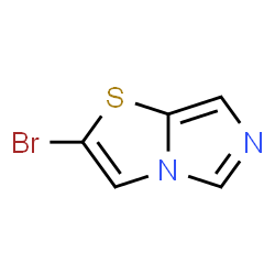 ChemSpider 2D Image | 2-Bromoimidazo[5,1-b]thiazole | C5H3BrN2S