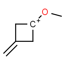 ChemSpider 2D Image | 1-Methoxy-3-methylenecyclobutylium | C6H9O