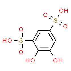 ChemSpider 2D Image | TIRON FREE ACID | C6H6O8S2