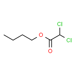 ChemSpider 2D Image | Butyl dichloroacetate | C6H10Cl2O2
