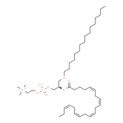 ChemSpider 2D Image | Eicosapentaenoyl PAF C-16 | C44H80NO7P