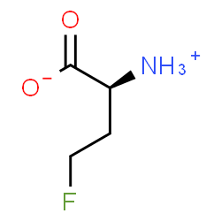 ChemSpider 2D Image | (2S)-2-Ammonio-4-fluorobutanoate | C4H8FNO2