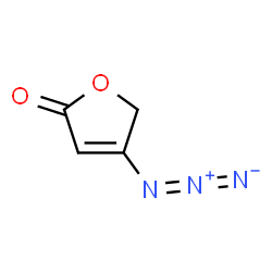 ChemSpider 2D Image | 4-Azido-2(5H)-furanone | C4H3N3O2