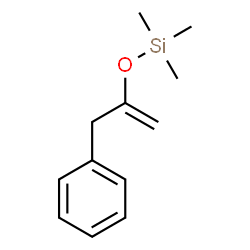 ChemSpider 2D Image | Trimethyl[(3-phenyl-1-propen-2-yl)oxy]silane | C12H18OSi