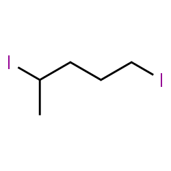 ChemSpider 2D Image | 1,4-Diiodopentane | C5H10I2