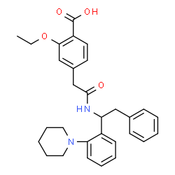 ChemSpider 2D Image | 2-DESISOPROPYL-2-PHENYL REPAGLINIDE | C30H34N2O4