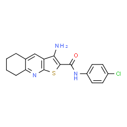 ChemSpider 2D Image | MFCD02028975 | C18H16ClN3OS