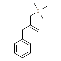 ChemSpider 2D Image | (2-Benzyl-2-propen-1-yl)(trimethyl)silane | C13H20Si