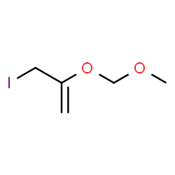 ChemSpider 2D Image | 3-Iodo-2-(methoxymethoxy)-1-propene | C5H9IO2