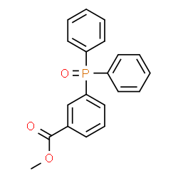 ChemSpider 2D Image | Methyl 3-(diphenylphosphoryl)benzoate | C20H17O3P