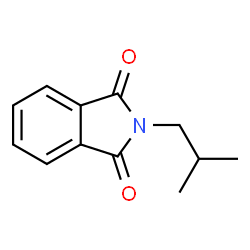 ChemSpider 2D Image | 2-Isobutyl-1H-isoindole-1,3(2H)-dione | C12H13NO2