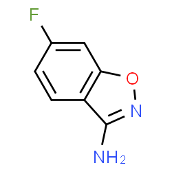 ChemSpider 2D Image | 6-Fluoro-1,2-benzoxazol-3-amine | C7H5FN2O