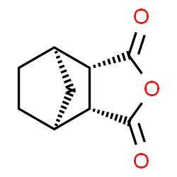 ChemSpider 2D Image | (1R,2S,6R,7S)-4-Oxatricyclo[5.2.1.0~2,6~]decane-3,5-dione | C9H10O3