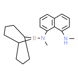 ChemSpider 2D Image | N-(9-Borabicyclo[3.3.1]non-9-yl)-N,N'-dimethyl-1,8-naphthalenediamine | C20H27BN2