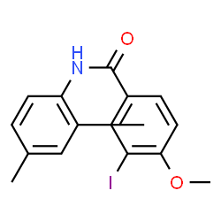 ChemSpider 2D Image | N-(2,4-Dimethylphenyl)-3-iodo-4-methoxybenzamide | C16H16INO2