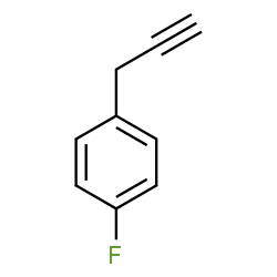 ChemSpider 2D Image | 1-Fluoro-4-(2-propyn-1-yl)benzene | C9H7F