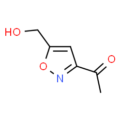 ChemSpider 2D Image | 1-(5-(hydroxymethyl)isoxazol-3-yl)ethanone | C6H7NO3