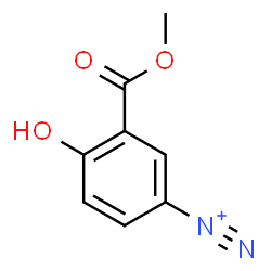 ChemSpider 2D Image | 4-Hydroxy-3-(methoxycarbonyl)benzenediazonium | C8H7N2O3