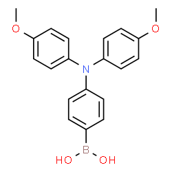 ChemSpider 2D Image | (4-(Bis(4-methoxyphenyl)amino)phenyl)boronic acid | C20H20BNO4