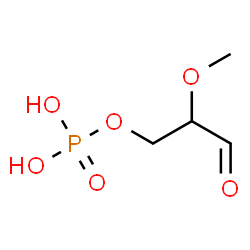 ChemSpider 2D Image | 2-Methoxy-3-oxopropyl dihydrogen phosphate | C4H9O6P