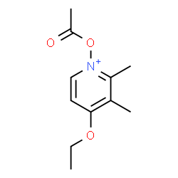 ChemSpider 2D Image | 1-Acetoxy-4-ethoxy-2,3-dimethylpyridinium | C11H16NO3