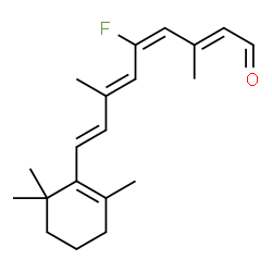 ChemSpider 2D Image | (11cis)-11-Fluororetinal | C20H27FO
