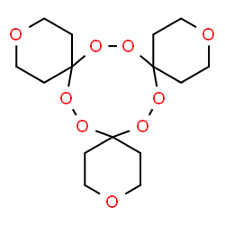 ChemSpider 2D Image | 3,7,8,12,15,16,20,23,24-Nonaoxatrispiro[5.2.5~9~.2.5~17~.2~6~]tetracosane | C15H24O9