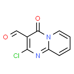 ChemSpider 2D Image | 2-chloro-4-oxopyrido[1,2-a]pyrimidine-3-carbaldehyde | C9H5ClN2O2
