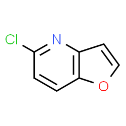 ChemSpider 2D Image | 5-Chlorofuro[3,2-b]pyridine | C7H4ClNO