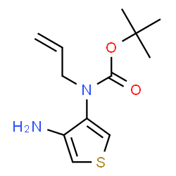 ChemSpider 2D Image | 2-Methyl-2-propanyl allyl(4-amino-3-thienyl)carbamate | C12H18N2O2S