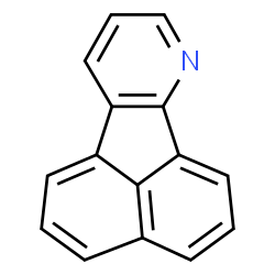 ChemSpider 2D Image | 7-azafluoranthene | C15H9N