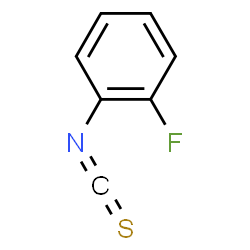 ChemSpider 2D Image | 2-Fluorophenyl isothiocyanate | C7H4FNS