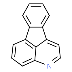 ChemSpider 2D Image | INDENO(1,2,3-DE)QUINOLINE | C15H9N