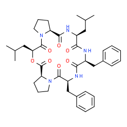 ChemSpider 2D Image | exumolide B | C40H53N5O7