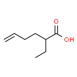 ChemSpider 2D Image | 2-ethylhex-5-enoic acid | C8H14O2